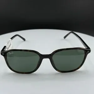 Ray-Ban Leonard Classic Tortoise Sunglasses with Dark Lenses. New with case Ray-Ban RB5393 Leonard - Square Tortoise Frame Eyeglasses  main image 4